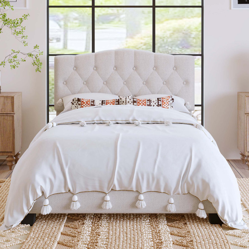 Curved platform bed frame hotsell